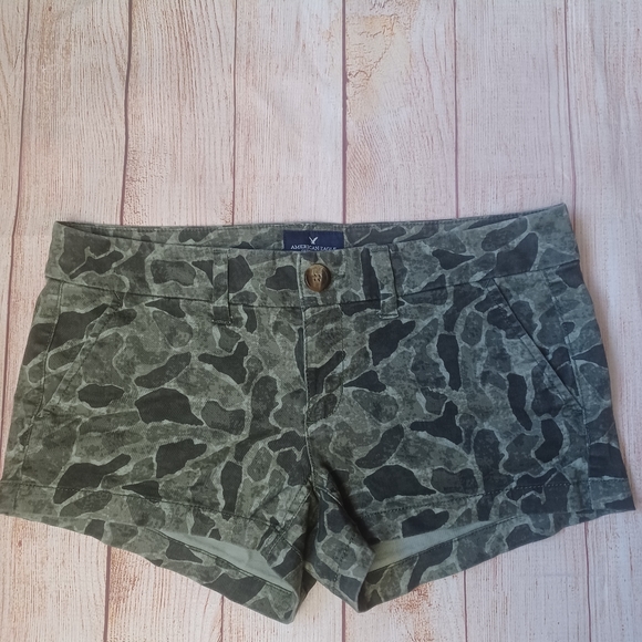American Eagle shortie stretch shorts - Picture 1 of 4
